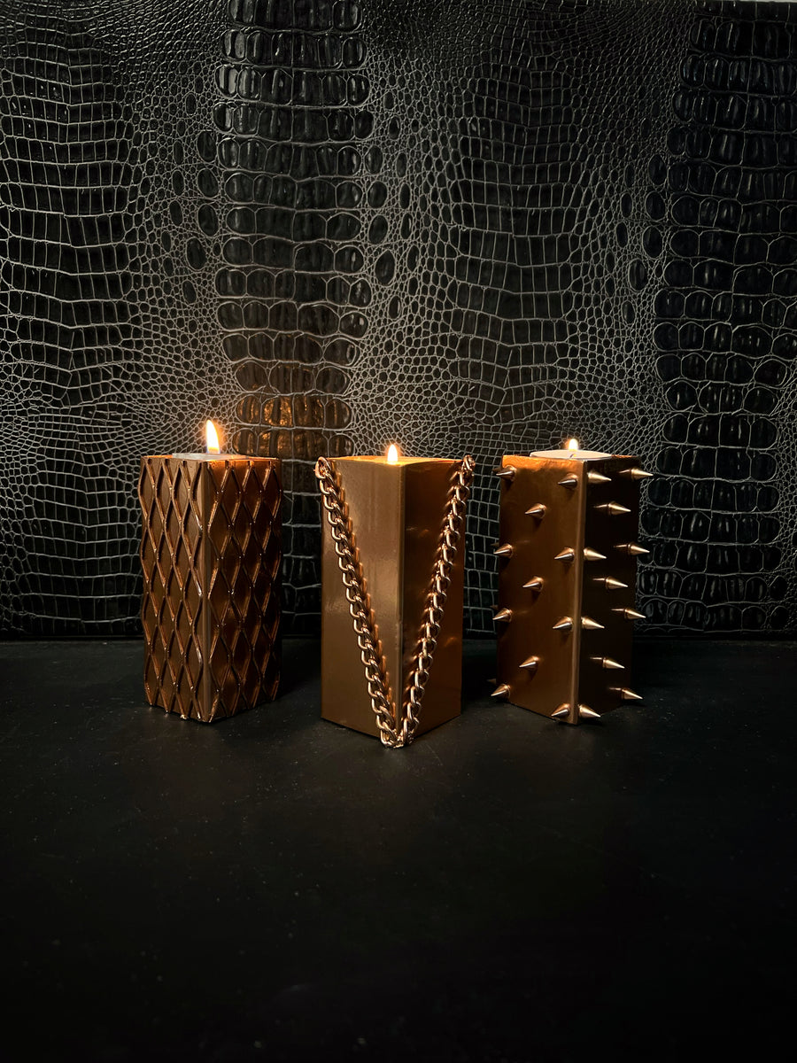 LUXE CANDLE HOLDERS KH METAL CUSTOMS